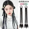 Tranças para Peruca de Mulher, Rabos de Cavalo, Mechas Doces e Descoladas, Cabelo Trançado, Tranças Longas, Rabos de Cavalo Duplos, Tranças Desarrumadas, Tranças Boxeadoras Coloridas Sexy