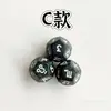 Dados de constelación de 20 mm dados de número de constelación de 12 caras juego de tres piezas dados de las doce constelaciones dados de la suerte en stock