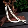 Pulsera Rosario de Ámbar con 108 Cuentas de Buda Juguete Aceite de Pollo Ámbar Azul Ámbar Sangre Mismo Estilo para Hombres y Mujeres Suministro en Vivo Pulsera