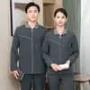 Uniformes de Limpieza de Hotel para Mujeres, Servicio de Habitaciones de Hotel de Manga Larga, Ropa de Trabajo de Tía de Limpieza de Logística de Propiedad Común Pa