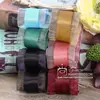 Saia de Poliéster com Fita Coreana Acessórios de Cabelo com Fita de Neve Material DIY Embalagem Roupa Casamento Fita de Fio Duplo de Alta Qualidade