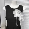Venta Caliente de Moda Simple Estilo Coreano Malla Estereoscópica Flor de Malla Correa Decorativa Flor Accesorios de Ropa Pegatinas de Tela Decoración de Falda