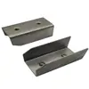Peça de Fixação Conector Interno Tubo Quadrado Sem Solda Fivela de Fixação Embutida em Forma de U Acessórios 1520X25X30X40X50X60