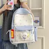 Mochila Nueva Modelo Estilo Japonés de Alto Valor Fresca Dulce Linda de Estrella para Estudiantes de Secundaria y Preparatoria Mochila Ligera de Viaje