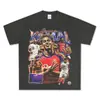 Camiseta de manga larga estampada Spanish Yamal, campeón transfronterizo, algodón 100% de peso pesado, versátil, venta al por mayor de moda urbana