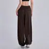 Pantalones de Yoga para Mujer Otoño Exterior Fitness Running Deportes Joggers Suaves Holgados Adelgazantes Pilates Yoga