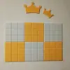 Paneles Absorbentes de Sonido de Fibra de Poliéster Transfronterizos Paneles Insonorizados con Ranura en V para Reducción de Ruido Interior y Silenciamiento, Paneles de Pared Insonorizados Autoadhesivos