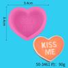 Día de San Valentín DIY Te Amo Letras Inglesas Forma de Corazón Jabón Artesanal Perfumado Vela Aromática Decoración de Interiores Fabricación Molde de Silicona