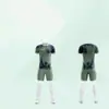 Heta (Heta) Fabricante Original Transfronterizo Personalizado Conjunto de Uniforme de Fútbol Camiseta de Fútbol Uniforme de Fútbol de Secado Rápido