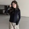 Ropa de Otoño para Niñas 2026 Nueva Moda Estilo Coreano Suéter de Punto y Pantalones con Estampado de Leopardo para Niños Mayores