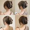 Uma geração de pelúcia postal agarrar hairpin cabelo feminino agarrar temperamento francês grande tubarão clipe sentindo hairpin