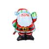 Globos de Navidad Árbol de Navidad Muñeco de Nieve Navideño Mini Árbol de Navidad Globos para Diseño de Fiesta Navideña