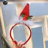 Grampo de Cabelo Decorativo de Natal, Tiara, Fivela de Cabeça para Adultos e Crianças, Pode Usar Chifres Coreanos Mori