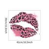 Tu22 Export Estampado de Leopardo Creativo Labios Rojos Recámara Sala de Estar Entrada Embellecimiento del Hogar Decorativo Adhesivo de Pared Adhesivo Autoadhesivo