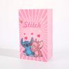 Bolsa de Regalo de Fiesta de Dibujos Animados Transfronteriza Bolsa de Papel Kraft con Fondo Cuadrado Bolsillo Plano Bolsa para Empaquetar Dulces con Personaje de Dibujos Animados Lindos