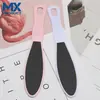 Lixa de Pé Plástica Dupla Face para Remover Pele Morta e Calos nas Solas dos Pés, Esfoliador de Pés, Ferramenta de Pedicure