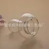 Vela criativa simples moderna de homem soprando em forma de cogumelo novo artesanato para casa ornamentos de vela de vidro transparente