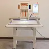 Máquina de Bordar Computadorizada Nova, Cabeça Única, 12 Agulhas, Totalmente Automática, para Casa, Couro, Nome Pronto, Patch, Máquina de Bordar Roupa