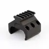 Adaptador de riel picketini de doble tubo Instalador de riel de 20 mm Fijación de 20 mm