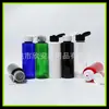 Frasco com tampa flip de ombro reto 120ml frasco de água loção destapar frasco vazio de álcool em gel 120ml tampa frasco plástico frasco para isca de peixe