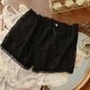 Shorts Simples de Renda Cor Sólida Coreanos e Japoneses Anti-Exposição Shorts Puros para Dormir Leggings Soltas para Casa Mulheres Atacado