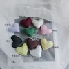 Bordado Cor Sólida Linda Menina Amor Headband Luvas Lenço Broche Acessórios Decorativos para Roupas Sapatos e Meias Acessórios de Coração de Pêssego