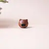 Accesorios de Madera de Melocotón Viejo Colgante de Grano de Café Joyería Pulsera DIY Juguete Cuentas Oso Creativo Gatito Perro Cerdo