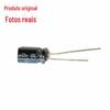 Capacitor eletrolítico de alumínio novo original UVR1E101MED 100uF 20% 25v de inserção direta em estoque