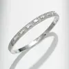 Fábrica de Joyería Dilixue de 20 Años Pulsera de Zirconia Ecológica de Alta Calidad Estilo Europeo y Americano con Pulido Fino, Pulsera Elegante y Super Brillante