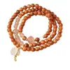 Pulsera de Bolsa de la Suerte DIY de Bambú Especificaciones 0.6 para Hombres y Mujeres Rosario Chino Joyería Decorativa Fabricante Venta al por Mayor