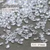 Zircônio Transparente para Nail Art Super Brilhante Mini Tamanho Olho de Cavalo Estrela Coração Fundo Pontiagudo Broca Moldada Broca de Unha Mista Decoração