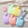 Bolsa de agua caliente portátil de temperatura constante, PVC de alta densidad, linda, pequeña, fresca, cálida, calentador de manos, inyección de agua, duradera