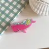 Design Original Clip de Animal Fofo Presilha de Cabelo Acrílica Presilha de Tubarão Desenho Animado Versátil Venda Quente Transfronteiriça Nova Presilha de Cabelo