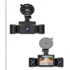 Nova Câmera de Painel de 4 Canais 1080p com Molde Privado, Conexão com Celular via WiFi, Gravação Simultânea de Quatro Lentes, Câmera de Exibição Simultânea