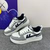Novos Sapatos Masculinos, Tênis Brancos, Tênis Versátil para Casal, Confortável para Estudantes, Couro Respirável, Tendência, Esportivo Casual, Sapatos 5098