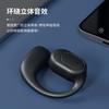 Auricular Bluetooth Verdaderamente Inalámbrico de un Solo Oído OWS Super Larga Duración No Intraural Colgante en la Oreja Control Táctil Llamada Auricular para Negocios