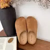 Zapatos Birkenstock súper bonitos de suela gruesa con tacón oculto, slip-on, estilo retro, puntera cerrada, medias pantuflas para mujer, para uso en exteriores, nuevo 2026 primavera y otoño