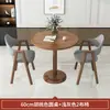 Mesa de Centro, Sala de Estar, Uso Doméstico, Conjunto de Mesa e Cadeiras para Negociação, Mesa Redonda Pequena Simples para Varanda, Mesa de Recepção para Lazer