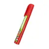 Marcador Baoke MP2903A con tinta negra, roja y azul, punta grande, bolígrafo impermeable, gran capacidad, bolígrafo de aceite, marcador