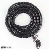 Pulseiras de Sândalo Preto e Contas de Oração Budistas de Madeira Atacado para Homens e Mulheres, Estilo Chinês, Populares no Douyin e Xiaohongshu, Fornecimento para Transmissão ao Vivo