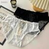 Princesa en Fuga~ Encaje de Deseo Puro Sexy de Tirante Delgado Calado Panties Semitransparentes para Niñas, Suaves Panties de Cintura Baja para Adolescentes