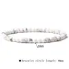 Pulsera Elástica de Piedra Natural de Moda Ágata Natural Joyería Elástica Transfronteriza Venta al por Mayor 4 mm Artículo Caliente Transfronterizo