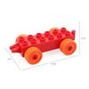 Bloques de Construcción para Autos, Partículas Grandes, Juguetes de Ensamblaje para Niños, Accesorios Educativos para Llantas, Ruedas Inferiores para Trenes, Compatibles con Feile