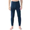 Pantalones cálidos de otoño e invierno para hombres gordos talla grande de terciopelo con forro polar calzoncillos pantalones cálidos