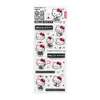 Guangbo Stationery Pegatinas de Cristal Originales Sanrio Hello Kitty Diseño de Gato Kt Pegatinas Decorativas DIY para Funda de Teléfono