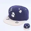 Boné de Baseball Panda Vermelho Aba Reta Chapéu Hip-Hop Novo Chapéu de Sol de Primavera Infantil Desenho Animado Fofo Tendência Chapéu Infantil de Exportação