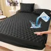 Funda de colchón europea y americana de talla internacional, alta elasticidad, protector de colchón impermeable, protector de colchón acolchado resistente a la suciedad, tamaño Queen