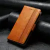 Funda de Piel para Teléfono con Ranura para Tarjeta, Estilo de Negocios, Modelos Empalmados A25E/A56/A36/A55 para Samsung A57/A17