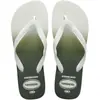 Chinelos Havaianas (masculino) Top Basic 41/2 Branco/Verde