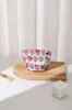 Exquisita Bolsa de Cosméticos Jacquard Floral Retro, Bolsa de Tocador de Gran Capacidad para Productos de Cuidado de la Piel, Bolsa de Almacenamiento Portátil para Viajes